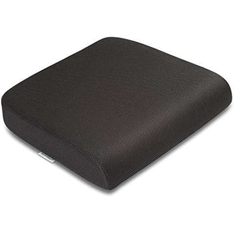 Milliard Memory Foam Seat Cushion Chair Pad 18 x 16 x 3in. with Washable Cover, for Relief and Comfort