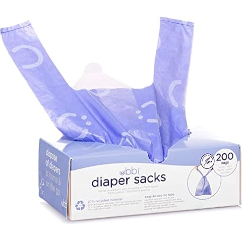 Hippo Sak Plant-Based Diaper Disposal Bags, 450 Count