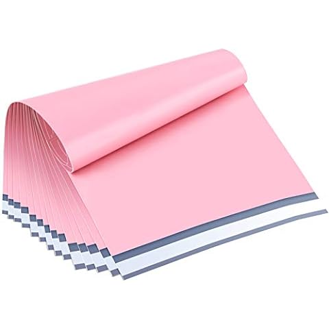 10 6x8.5 Inch Pink Bubble Envelopes / Padded Mailer MEDIUM Self