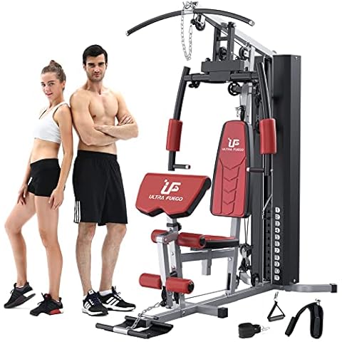 JX FITNESS 150LB Multifunctional Full Body Home Gym Equipment for Home  Workout 