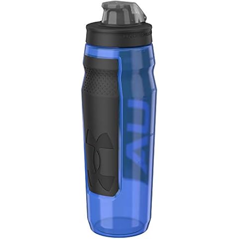 Under Armour Sidline 32oz Water Bottle Squeeze Bottle One-Way Valve Lid BPA  Free Fits Bike