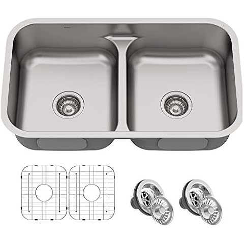 Undermount Double Bowl Kitchen Sinks