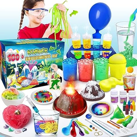 UNGLINGA 33 Experiments Science Kit for Kids Age 4-6-8-10, Science Project  STEM Toys Gifts for 4 5 6 7 8 9 10 Years Old Boys Girls Learning  Educational Chemistry Set, Volcano Erupting, Scientis Kit - Yahoo Shopping