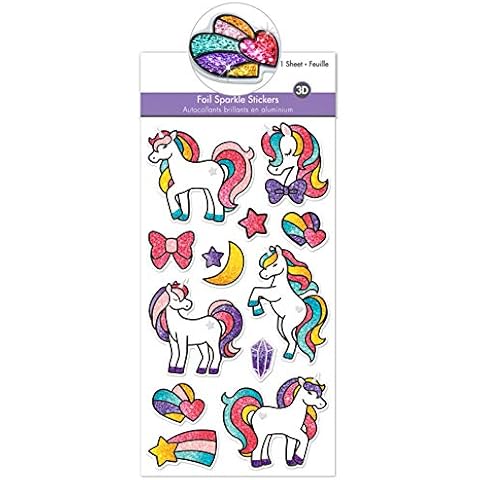 Cute Sparkle Animal Stickers for Kids Water Bottle Stickers