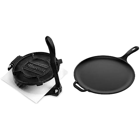 Pie Iron with Removable Handles [Cast Iron] - Uno Casa