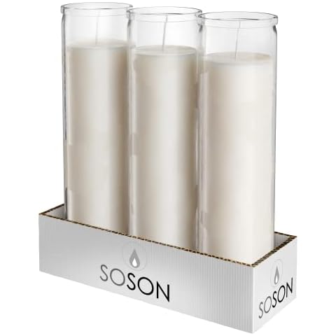 Unscented Devotional Candles