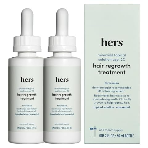 Unscented Hair Regrowth Treatments