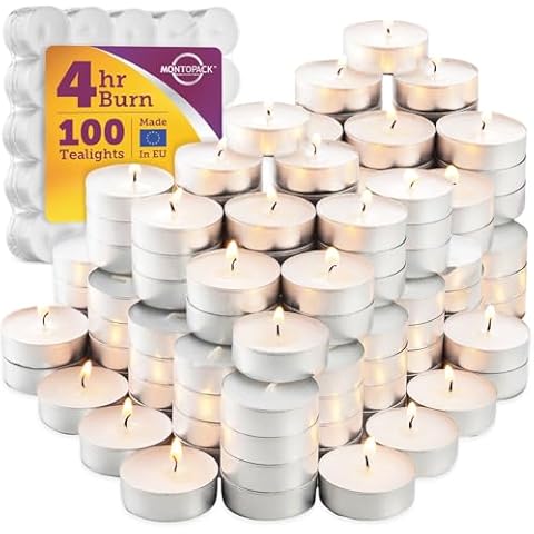 Unscented Tea Lights