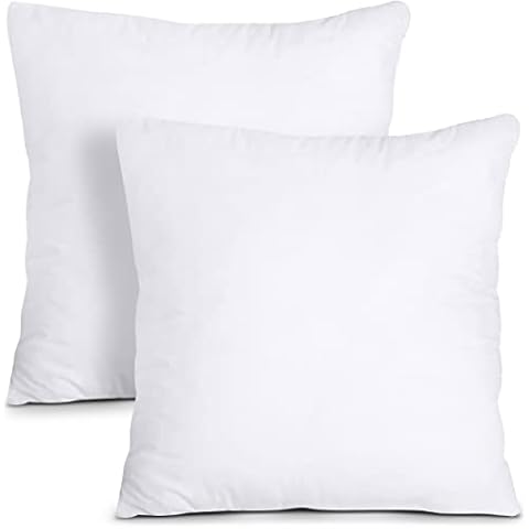 Oubonun Throw Pillow Inserts, Firm and Fluffy Decorative Square Pillow–  Oubonun Home