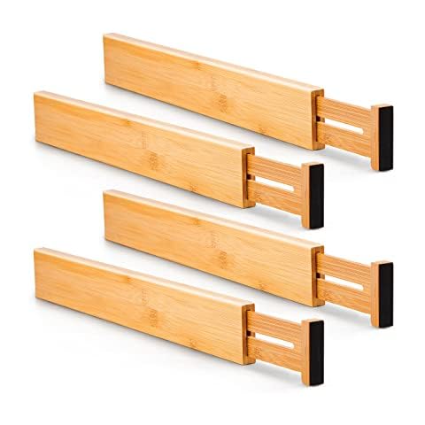 Utoplike In-Drawer Bamboo knife block, Drawer Knife Set Storage, Knife  Organizer and Holder with Slots for 16 Knives and 1 Sharpening Steel (Not