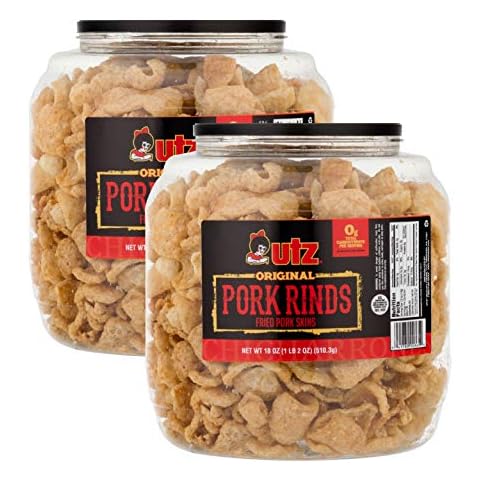 Salted Butter Pork Rinds review. These are made by Pork King Good  #porkrinds #snackreviews 