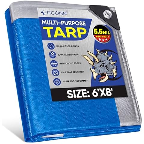 UV Resistant Camping Tent Tarps