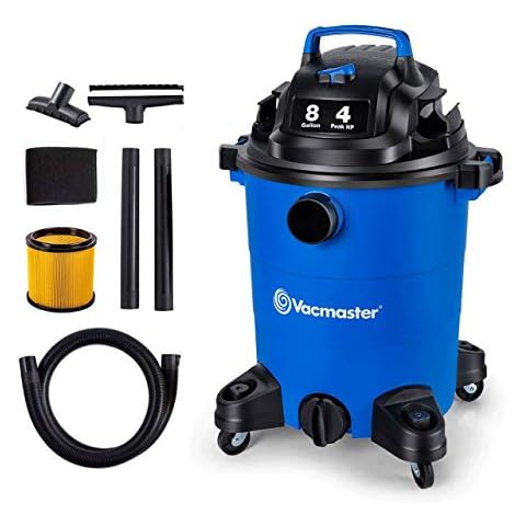 WorkPro 5 Gallon Wet/Dry Shop Vacuum, 5.5 Peak HP Shop VAC Cleaner with HEPA Filter, Hose and Accessories for Home/Jobsite