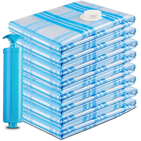 Meiqihome Vacuum Storage Bags 7 Medium, Space Saver Sealer