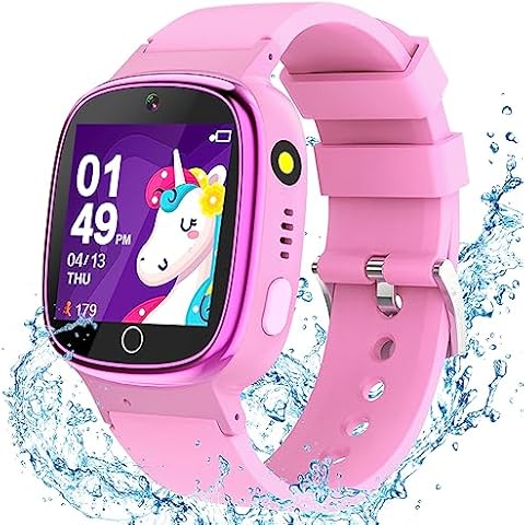 Kids Smart Watches Girls Toys Age 6-8, HD 26 Games MP3 Christmas Birthday  Gifts