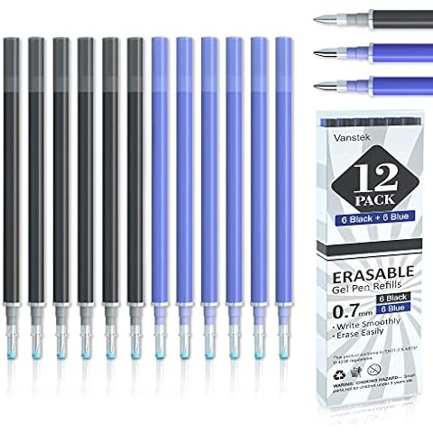22 Colors Erasable Gel Pens+ 22 Colors Erasable Gel Pens Refills 