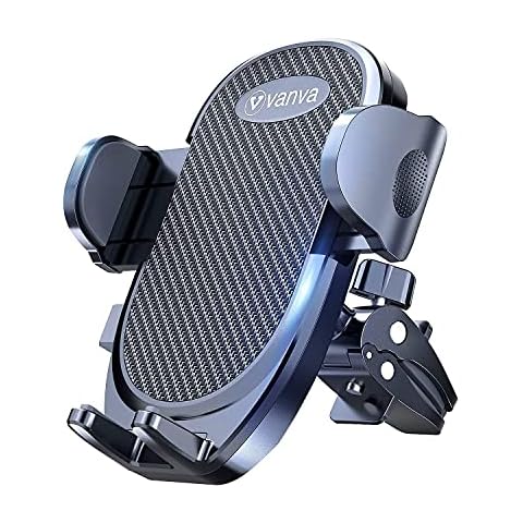 Car Vent Phone Mount, [Never Blocking Vent, Enjoy The Comfort of The A/C]  Hands-Free Universal Extension Clip Air Phone Holder Car Fit for All Phones
