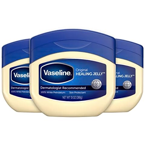 5 Pack Vaseline Pure Ultra White Petroleum Jelly, 3.25oz Tubes