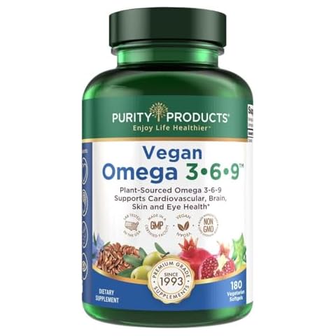 Vegan Omega 3-6-9 Oil Supplements