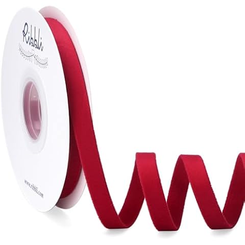 Velvet Gift Wrap Ribbons