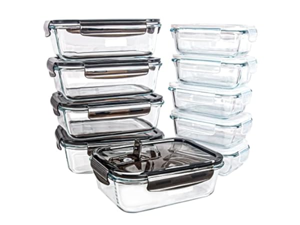 Rubbermaid 2030328 Easy Find Vented Lid Food Storage Container, 3-Cup (4)