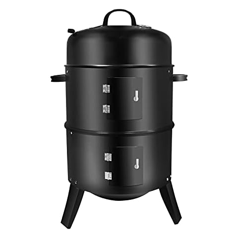 Vertical Smokers with Built in Thermometer