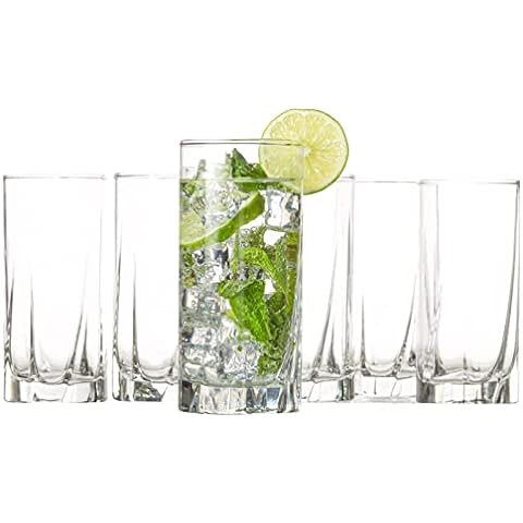 Vikko 16.4 Ounce Water Tumblers  Large All Purpose Drinking Glasses - Thick  and Durable Construction - Beautiful