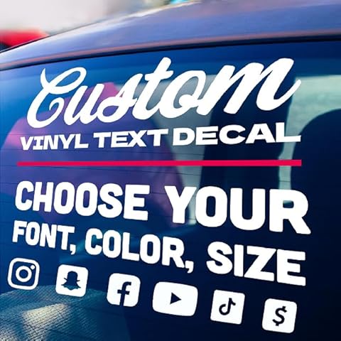 Vinyl Car Decals