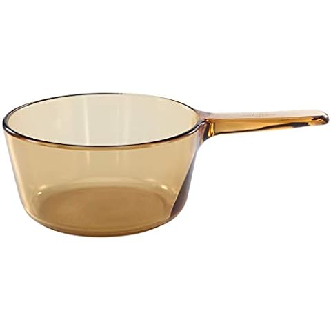 Glass Cooking Saucepan Stovetop Safe - 60Oz Thick Glass Cooking Pot,Microwave  C