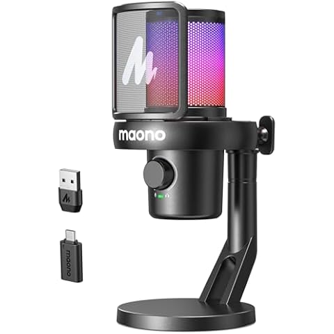 Volume Control Multi-Pattern Condenser Microphones