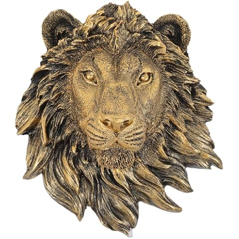 Wall Mount Head Sculptures