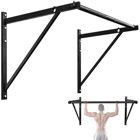 Wall Mount Strength Training Pull-Up Bars