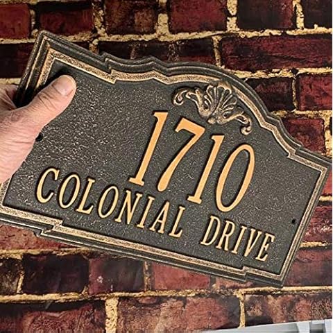 Wall Mounted Decorative Address Signs