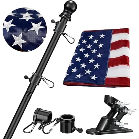 Wall Mounted Flagpole Holders