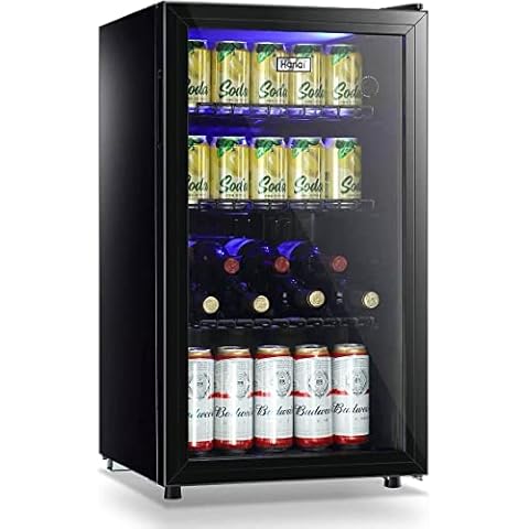 WANAI Mini Fridge with Freezer 3.2 Cu.ft Single Door Small Refrigerator  with 5 Temp Adjustable Control Silver Freestanding Compact Refrigerator