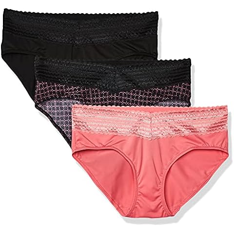 Riozz Seamless Cheeky Underwear for Women Breathable Stretch V-waist No  Show Bikini Panties Invisibles Hipster 6 Pack S-XL