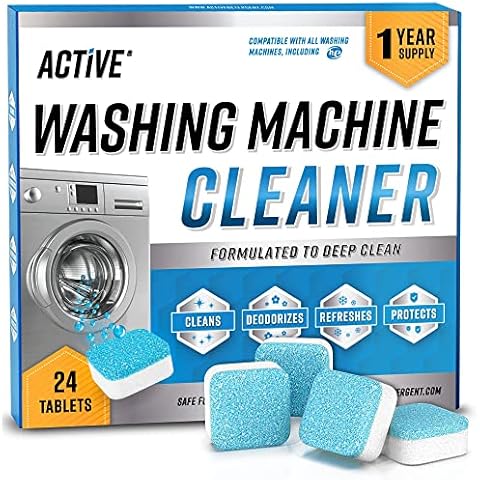 Glisten WM0612N Washer Magic Washing Machine Cleaner and Deodorizer, 3-Pack