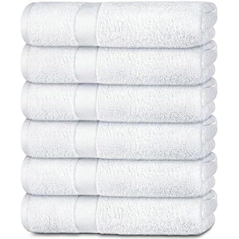 24X50 Wholesale White Grooming Towels - Towel Super Center