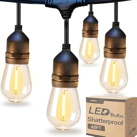 Weather Resistant Outdoor String Lights