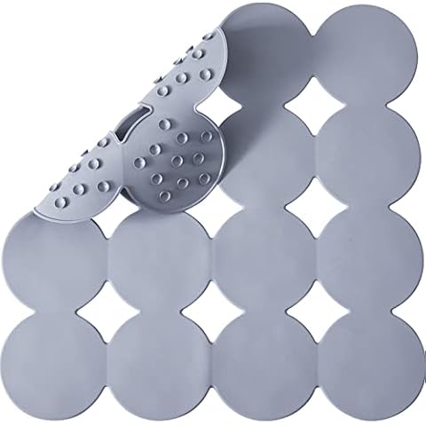 Webos Patented Non Slip Bathtub Mat Shower Mat Bath Mat Tub Mats with  Strong Suction Cups Soft Natural Rubber Bath Mat for Inside The tub