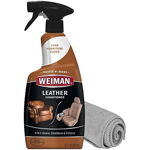  Leather Honey Leather Cleaner Spray with UV Protectant - The  Best Leather Cleaner for Vinyl and Leather Apparel, Furniture, Auto  Interior, Shoes and Accessories - 16oz Spray Bottle with UV Protectant 