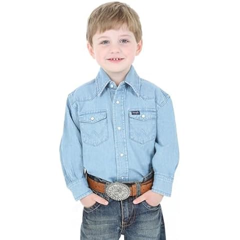Western Button-Down Shirts for Boys