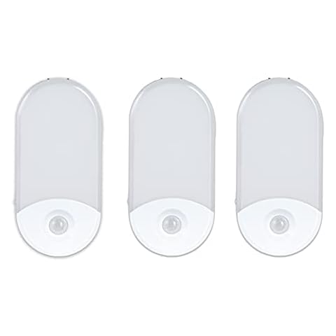 Amerelle Emergency Lights For Home, 3 Pack - Power Failure Light and Plug  In Flashlight Combo With Rechargeable Battery 