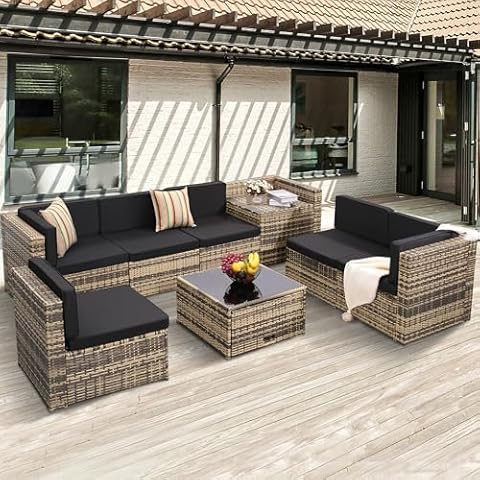 Wicker Outdoor Sectional