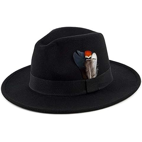 Wide Brim Fedoras for Men