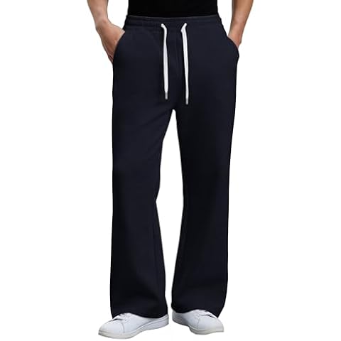 Wide-Leg Yoga Pants for Men