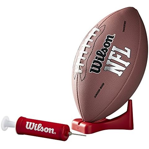 : Customer reviews: Franklin Sports Official Size Football - 1000  Regulation Outdoor Football - Synthetic Leather Adult Size Football -  Outdoor All-Weather Footballs - Extra Grip Official Size Football - Brown +  White