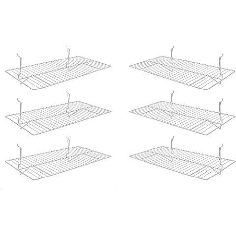 Wire Slatwall Shelves