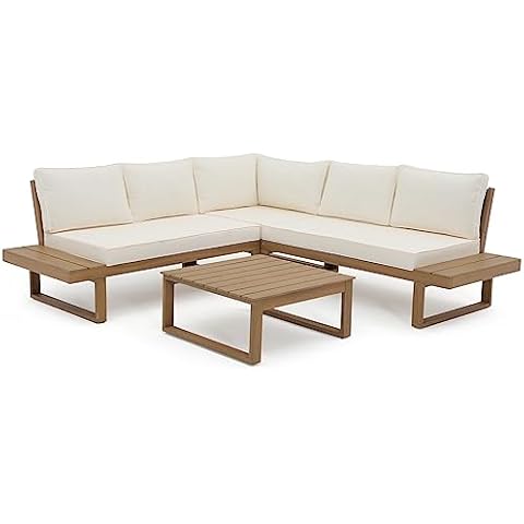 Wood Outdoor Sectional
