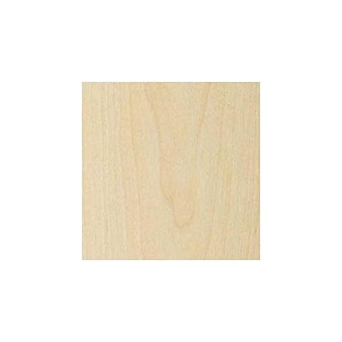 Maple Wood Veneer, Quartered, 2 x 8, 10 mil Paper, VNMAPLEFC2X810